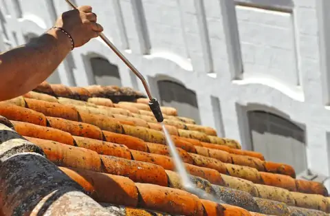 Nettoyage de toitures - Saint-Martial-de-Valette